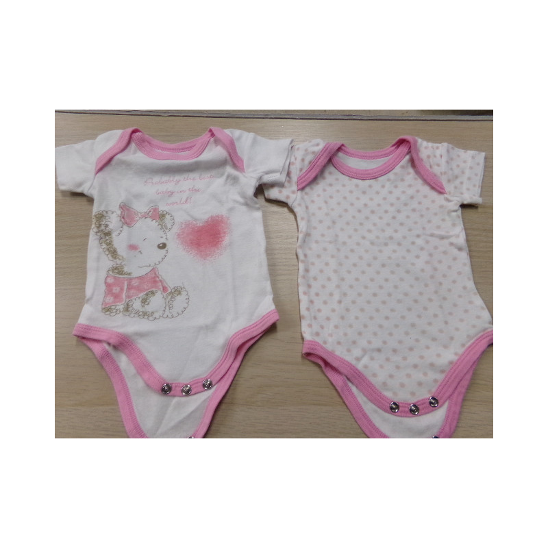 2 Bodys talla 1-3 meses. Segunda mano