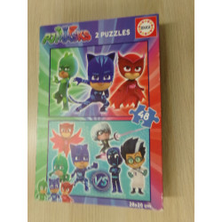 2 Puzzles PjMask. Segunda mano