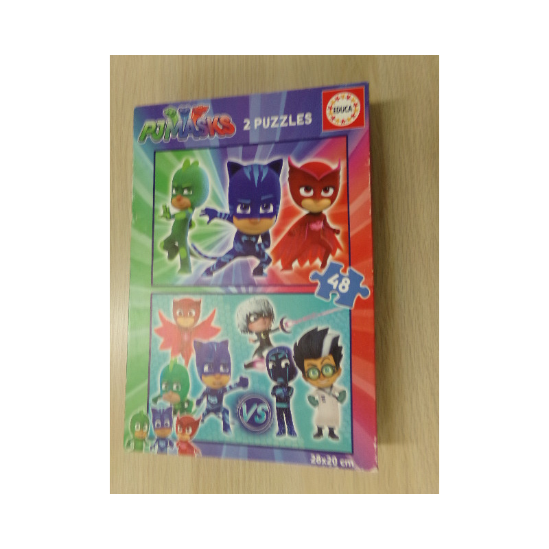 2 Puzzles PjMask. Segunda mano