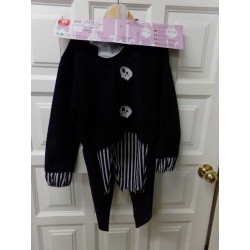 Disfraz esqueleto talla 7 años. Segunda mano