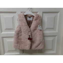 Chaleco de pelito Zara talla 4-5 años. Segunda mano