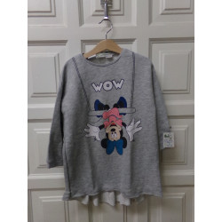 Vestido sudadera Zara talla 4 años. Segunda mano