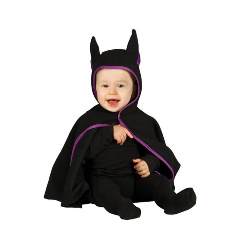 Disfraz Capa de Murciélago. Talla 12-24 meses. Segunda mano