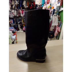 Botas altas de Zara negras N 32. Segunda mano