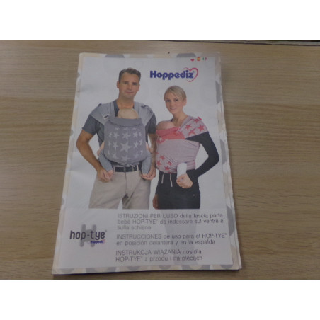 Pañuelo de porteo Hop-tye de Hoppediz. Segunda mano