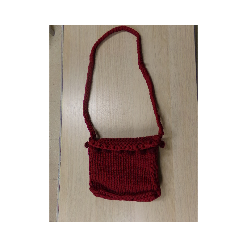 Bolso de lana. Segunda mano