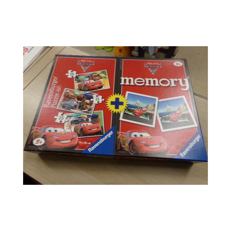 Puzzles de Cars y Memory. Segunda manoo