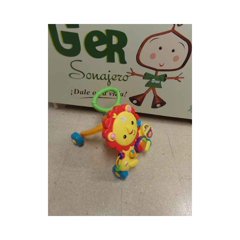 León andador Fisher Price. Segunda mano