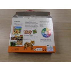 Libro y juego. Los animales salvajes. Segunda mano