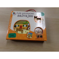 Libro y juego. Los animales salvajes. Segunda mano