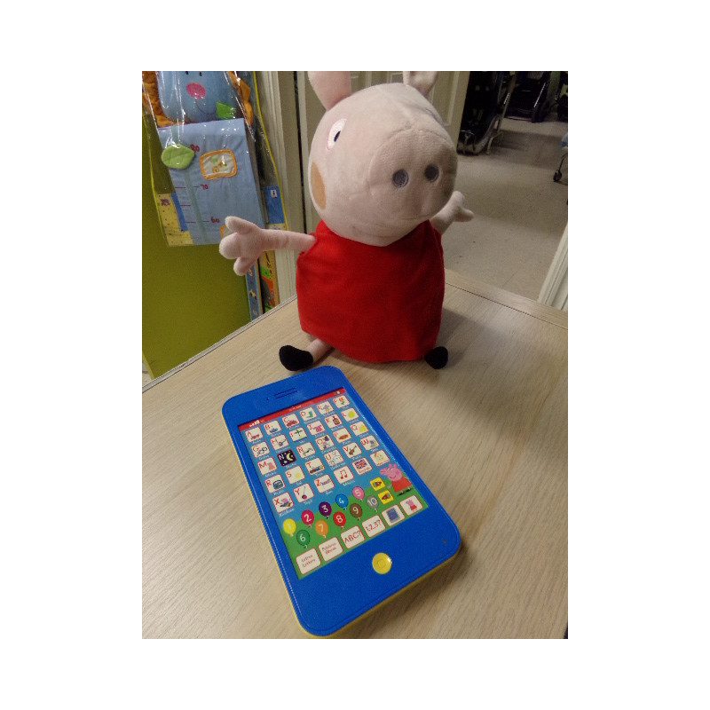 Peppa Pig interactivo peluche y tablet. Segunda mano