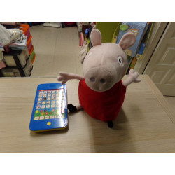 Peppa Pig interactivo peluche y tablet. Segunda mano
