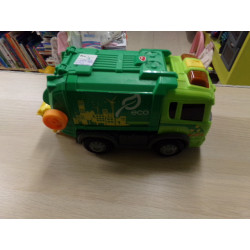 Camión de basura con luces y sonido. Segunda mano